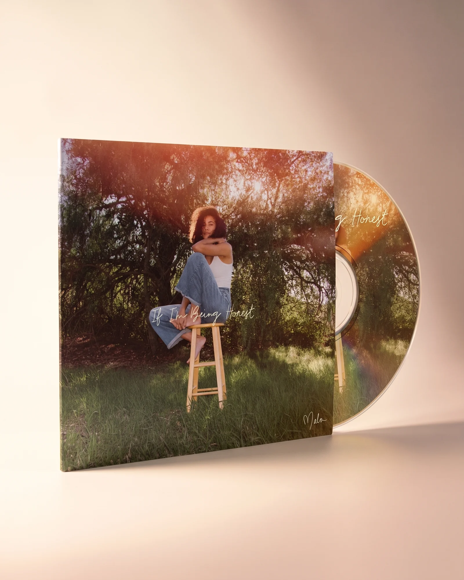 If I'm Being Honest CD in a thin card sleeve